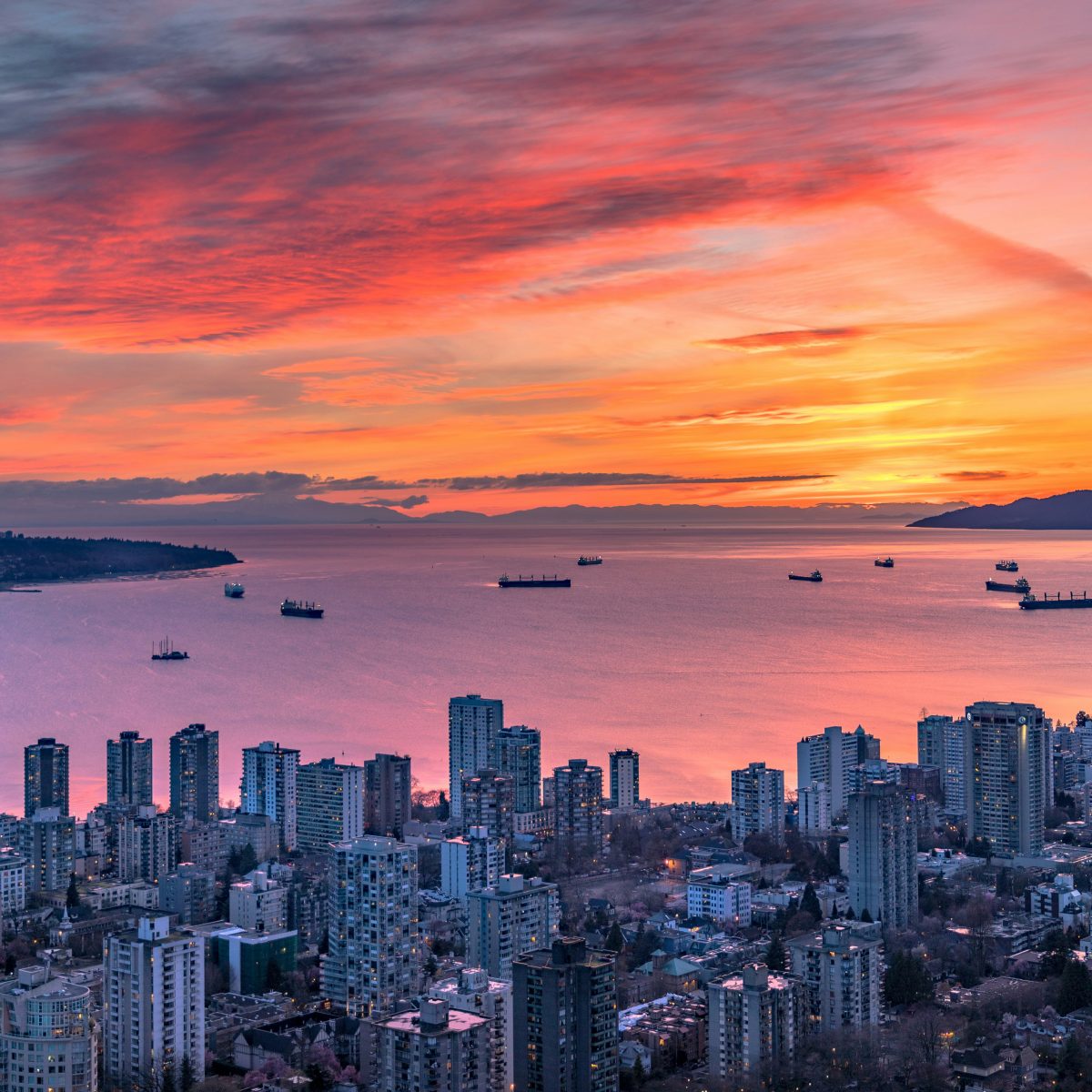 Vancouver's sunset