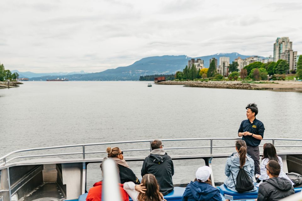 Boat leaving Vancouver