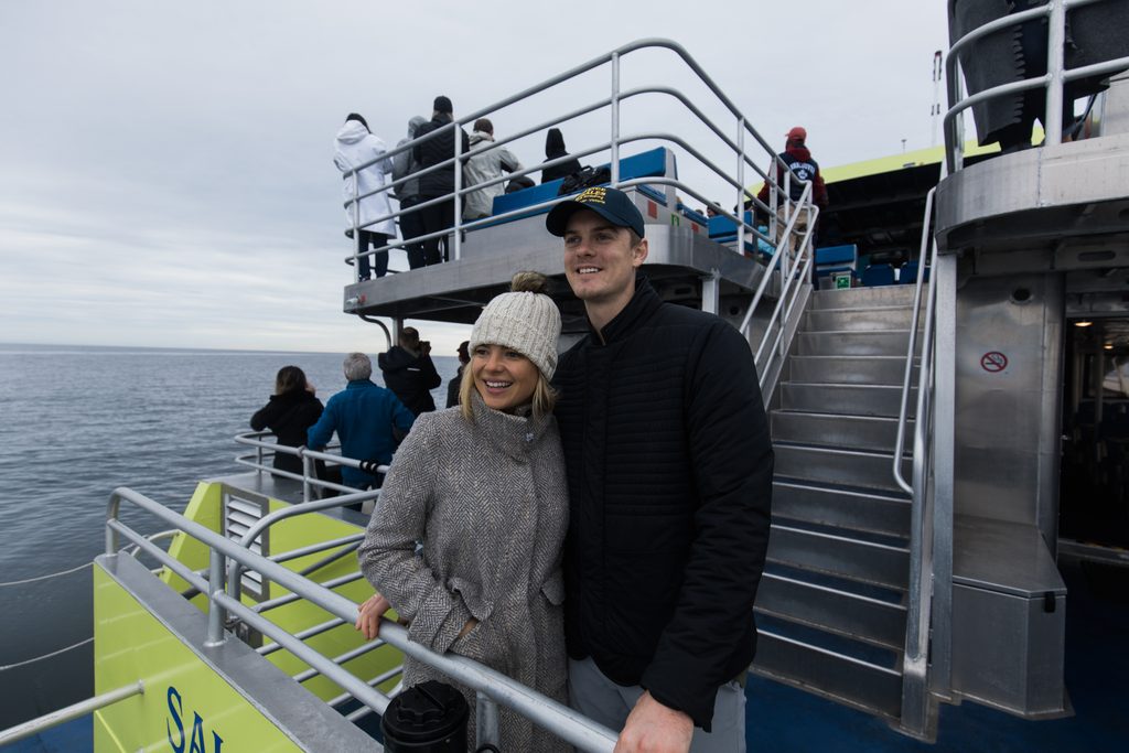 Smilling Passengers