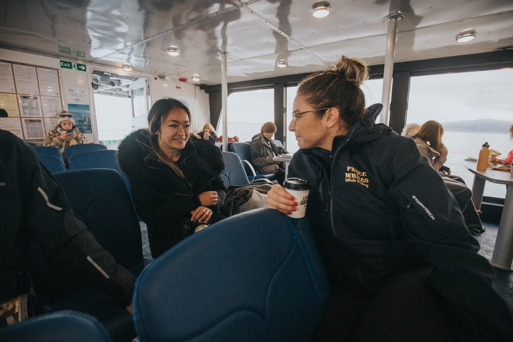 Catamaran Interior